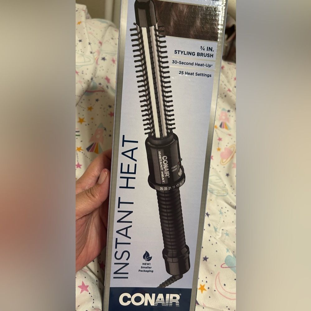Conair Instant Heat Styling Brush with Turbo Heat
